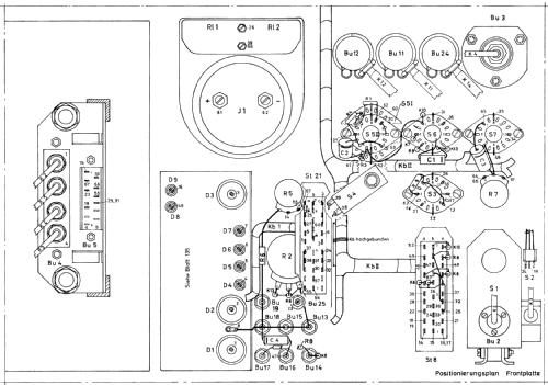 VHF-UHF-Messempfänger - Monitoring Receiver ESU BN 150021, 150021/2; Rohde & Schwarz, PTE (ID = 807867) Equipment