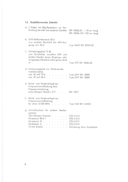 Abstimmbarer VHF-Verstärker - Tunable VHF Amplifier ASV BN1372; Rohde & Schwarz, PTE (ID = 2868369) Equipment