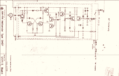 AM-FM-Messender SMDF ; Rohde & Schwarz, PTE (ID = 1728198) Equipment