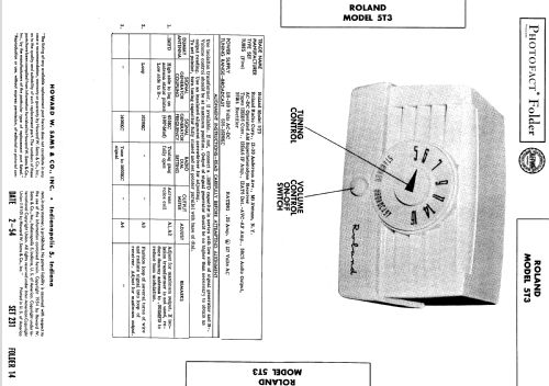 5T3 ; Roland Radio (ID = 533970) Radio