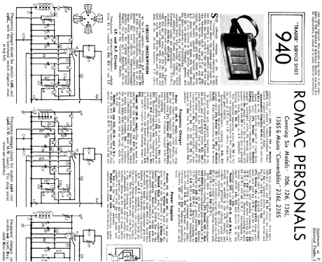 Personal Convertible 236S; Romac Radio (ID = 241367) Radio