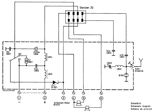 Autohalterung 3 TL 3; SABA; Villingen (ID = 1319082) Misc