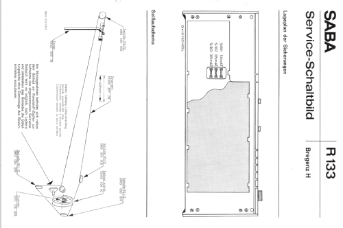 Bregenz H Mod. Bz-H; SABA; Villingen (ID = 65024) Radio