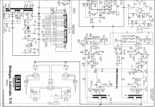 Breisgau Automatic 12 Stereo; SABA; Villingen (ID = 22744) Radio