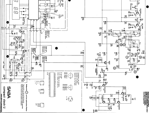 Compact Clock U; SABA; Villingen (ID = 147616) Radio