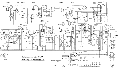 Freiburg-Automatic 3DS; SABA; Villingen (ID = 9742) Radio