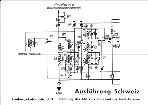 Möbel 2250 Ch= Saba Freiburg-Automatic 3DS; Möbelfabrik AG (ID = 1508252) Radio