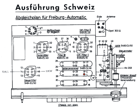 Möbel 2250 Ch= Saba Freiburg-Automatic 3DS; Möbelfabrik AG (ID = 1508253) Radio