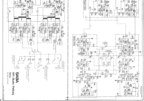 HiFi-Studio Freiburg Stereo Mod. ST-F; SABA; Villingen (ID = 40446) Radio
