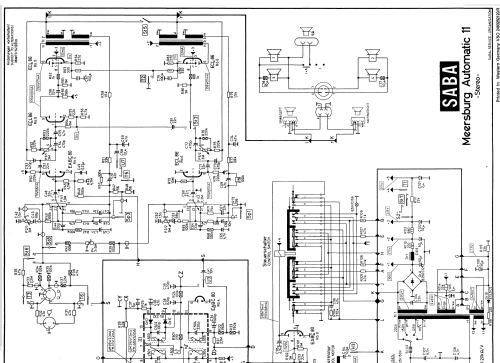 Meersburg Automatic 11-Stereo; SABA; Villingen (ID = 1907468) Radio