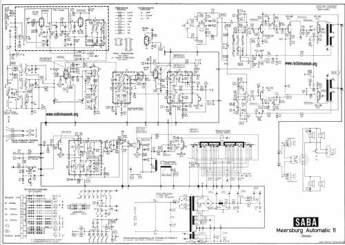 Meersburg Automatic 11-Stereo; SABA; Villingen (ID = 22451) Radio