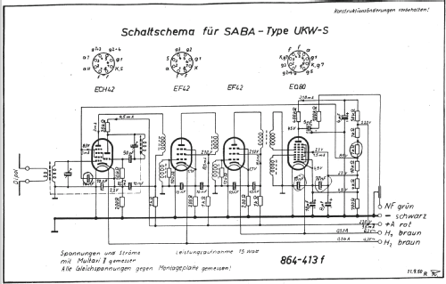 Meersburg WUS; SABA; Villingen (ID = 467034) Radio