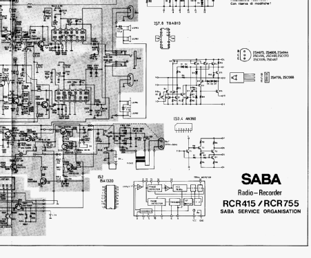 RCR755; SABA; Villingen (ID = 2838620) Radio