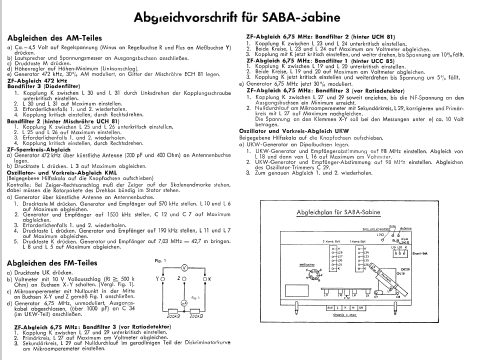 Sabine 55070 - 3000a; SABA; Villingen (ID = 145637) Radio