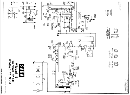 Wildbad 12; SABA; Villingen (ID = 2023802) Radio