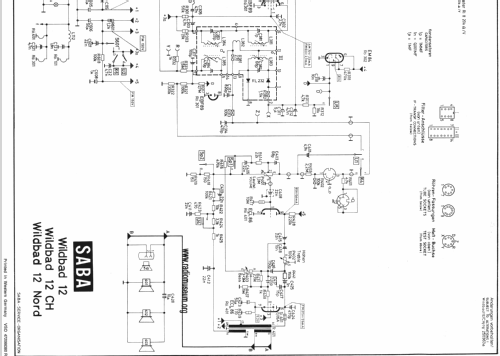 Wildbad 12; SABA; Villingen (ID = 27359) Radio