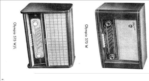 Olympia 573W/L; Sachsenwerk (ID = 2029636) Radio