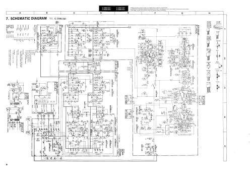 AM/FM Stereo Receiver G-3500/301; Sansui Electric Co., (ID = 2130266) Radio