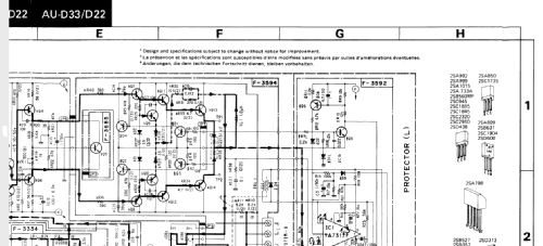Integrated Amplifier AU-D22; Sansui Electric Co., (ID = 2709214) Verst/Mix