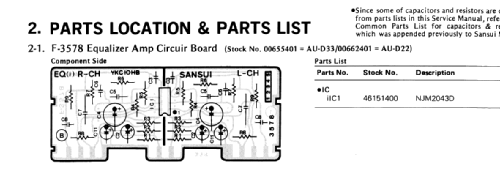Integrated Amplifier AU-D22; Sansui Electric Co., (ID = 2709235) Verst/Mix