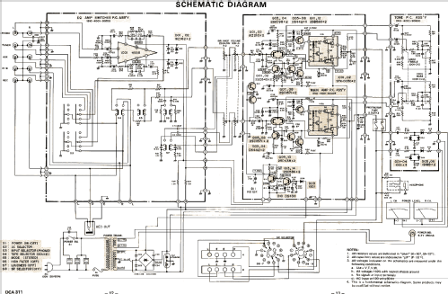 DCA-311; Sanyo Electric Co. (ID = 1006603) Ampl/Mixer