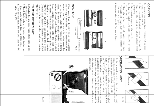 Portable Tape Recorder MR-210; Sanyo Electric Co. (ID = 969098) Reg-Riprod