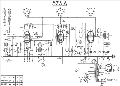 Ondolinette 373A; SBR Société Belge (ID = 1229151) Radio