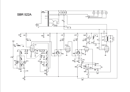 522A; SBR Société Belge (ID = 1456677) Radio