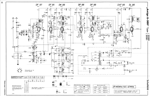 Amigo U300 Type 30080 / 30081; Schaub und Schaub- (ID = 2046493) Radio