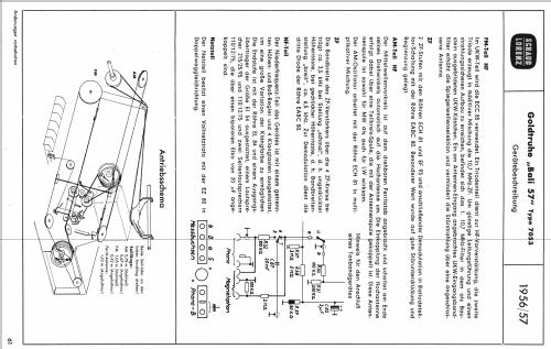 Goldtruhe Bali 57 7053; Schaub und Schaub- (ID = 36453) Radio
