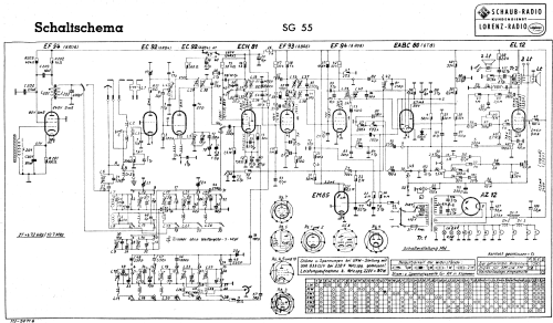 Gross-Super 55 SG55 ; Schaub und Schaub- (ID = 81727) Radio