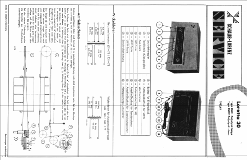 Loretta 30; Schaub und Schaub- (ID = 38855) Radio