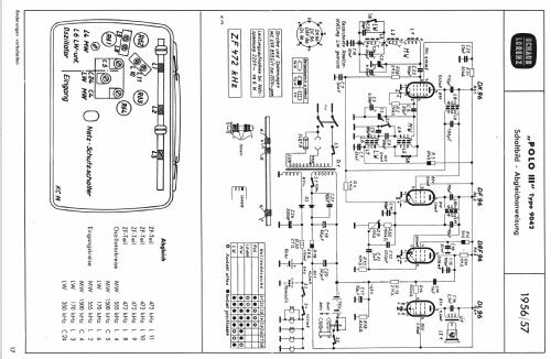 Polo III Type 9042; Schaub und Schaub- (ID = 36423) Radio