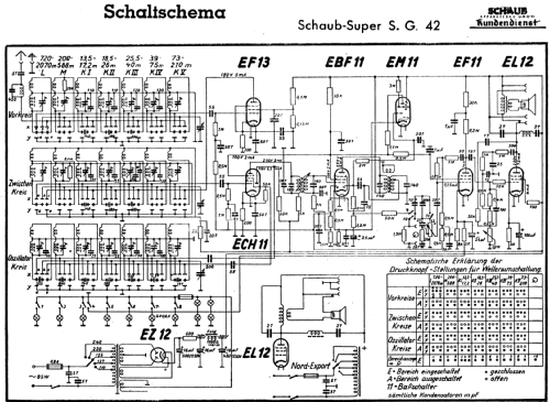 SG42; Schaub und Schaub- (ID = 2099466) Radio