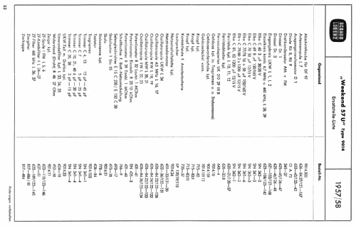 Weekend 57U 9014; Schaub und Schaub- (ID = 36465) Radio