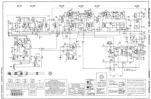 Weekend T30K Type 21085/86/87/89; Schaub und Schaub- (ID = 1875591) Radio