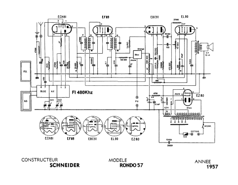 Rondo 57; Schneider Frères, (ID = 1654671) Radio