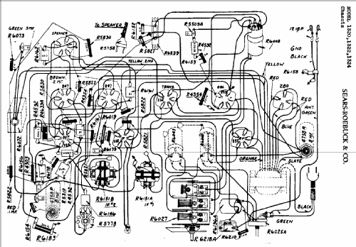 Silvertone 1322 ; Sears, Roebuck & Co. (ID = 614503) Radio