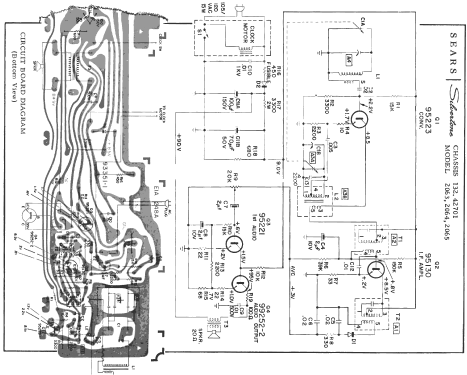 Silvertone 2065 Ch=132.42701 Order= 57H 2065; Sears, Roebuck & Co. (ID = 209297) Radio