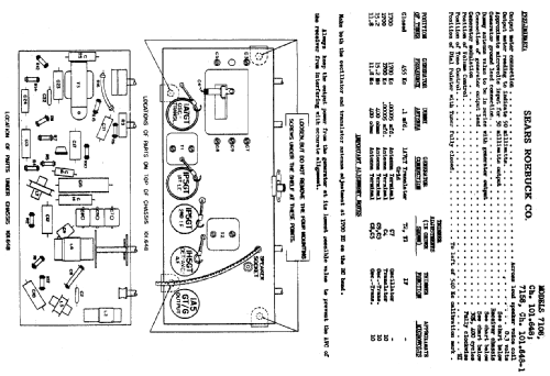 Silvertone 7108 Ch= 101.648; Sears, Roebuck & Co. (ID = 667215) Radio