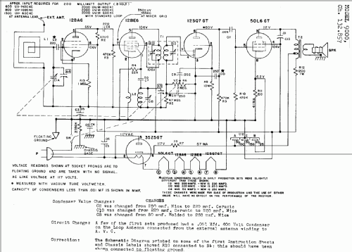 Silvertone 9001 Ch= 132.857 Order=57E 09001; Sears, Roebuck & Co. (ID = 691138) Radio