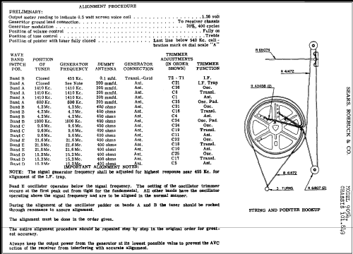 Silvertone 9054 Ch= 101.849; Sears, Roebuck & Co. (ID = 306844) Radio