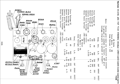 Silvertone Grandfather Clock Masterpiece Order= 57FM 1391 or 1390; Sears, Roebuck & Co. (ID = 1284979) Radio