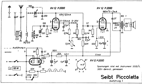 Piccolette 49 GW2149-P; Seibt, Dr. Georg (ID = 1400726) Radio