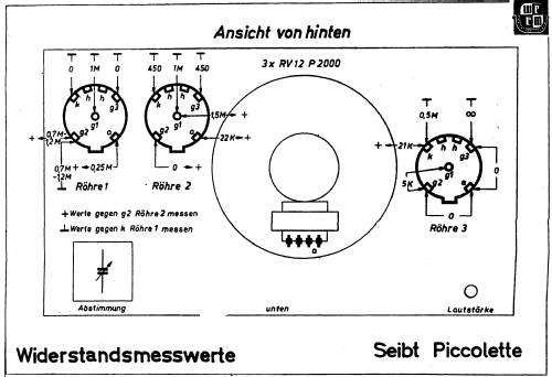 Piccolette 49 GW2149-P; Seibt, Dr. Georg (ID = 1400729) Radio