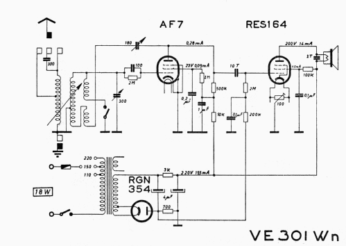 Volksempfänger VE301Wn; Seibt, Dr. Georg (ID = 2155775) Radio