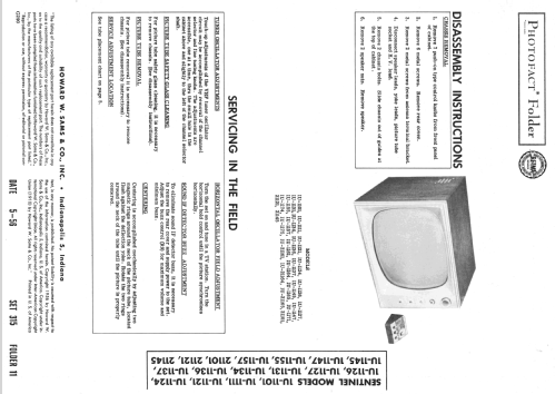 1U-21164 ; Sentinel Radio Corp. (ID = 2186236) Television