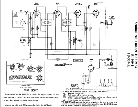 1U-309-W ; Sentinel Radio Corp. (ID = 289375) Radio