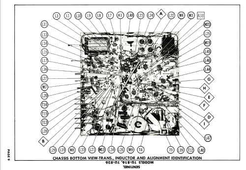 1U-816 ; Sentinel Radio Corp. (ID = 1772805) Television