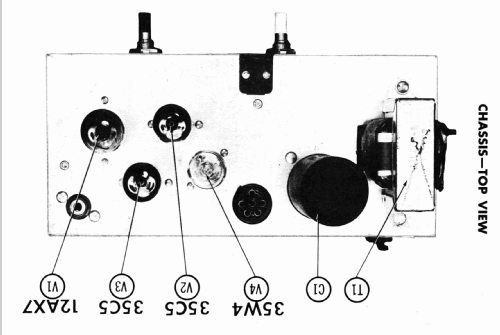 Chassis Ch= AMP-154AA; Sentinel Radio Corp. (ID = 2590547) Ampl/Mixer